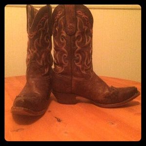 Corral snip toe cowgirl boots